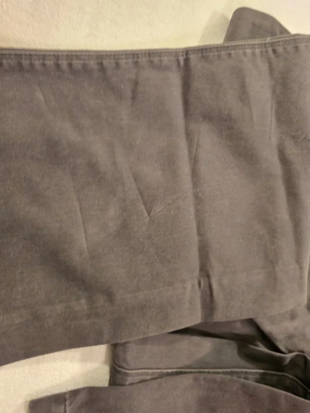 Eddie Bauer Legend Mens 30x30 Chino Pants Charcoal Grey Straight Leg Casual NEW